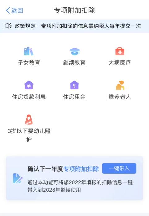 截图自个人所得税APP