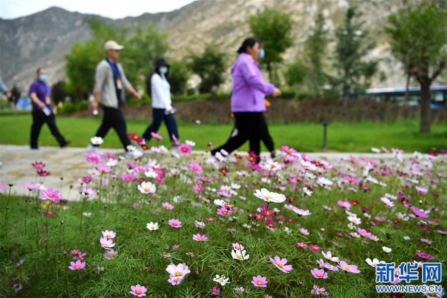 （体育）（6）全民健身——拉萨2020年环拉鲁湿地健步走系列活动启动