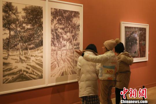 中国美术馆周末连开两展 支持青年艺术家和水彩画