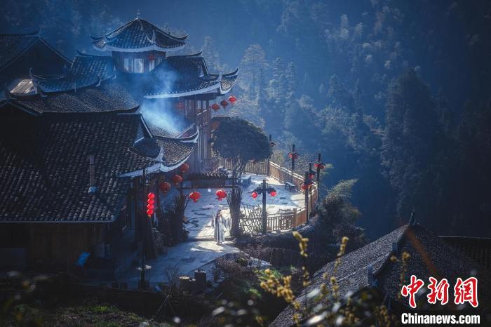 藏于溆浦雁鹅界的古村落。 宋祖春 摄