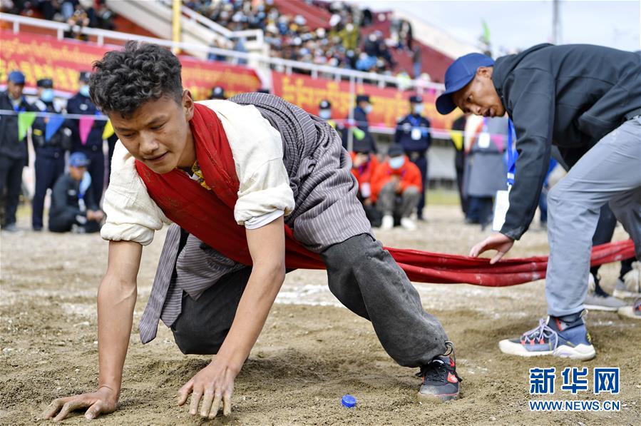 （体育）（3）西藏那曲：赛马艺术节上的比拼
