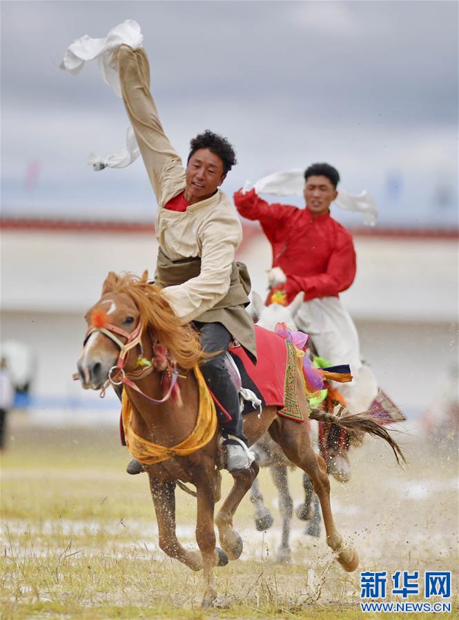 （体育）（8）西藏那曲：马背竞技