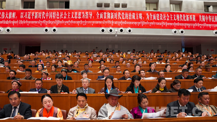 02图为西藏自治区第十二届人民代表大会第二次会议开幕会现场 摄影：王淑.jpg