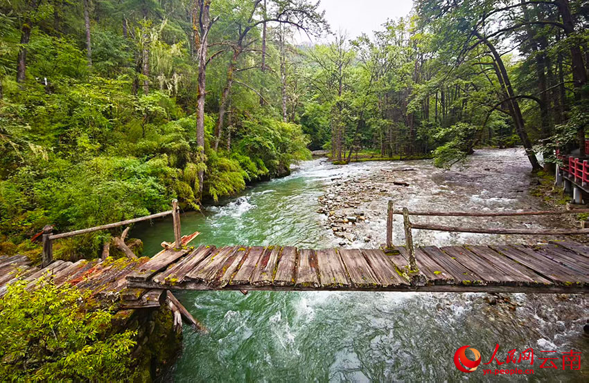 尼汝河风光。人民网记者 木胜玉摄