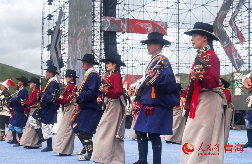 开幕式现场。实习生 央宗拉毛摄