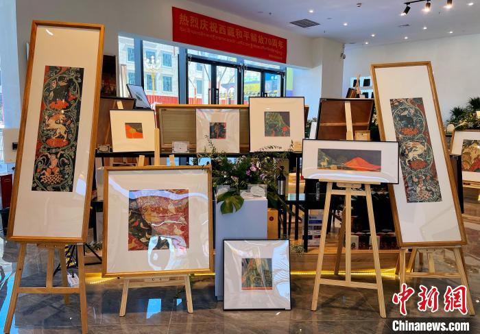 走进雪域妙众的后花园——高志勇壁画摄影作品展在拉萨展出